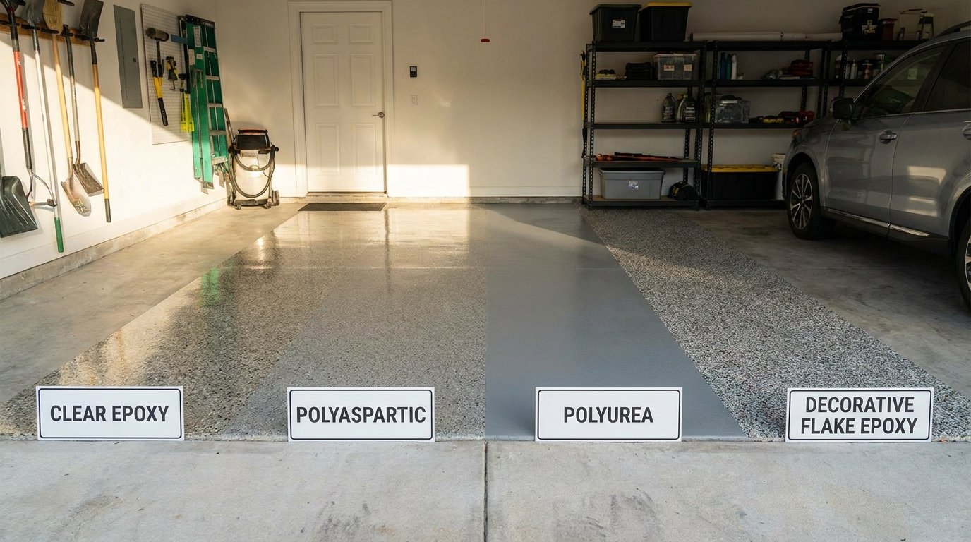 Best Garage Floor Coating for Florida Homes: Expert Comparison Guide