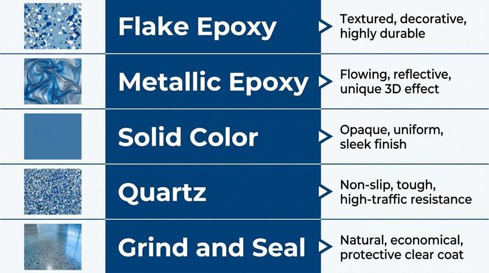 Types of Garage Floor Coatings: A Treasure Coast Homeowner's Guide