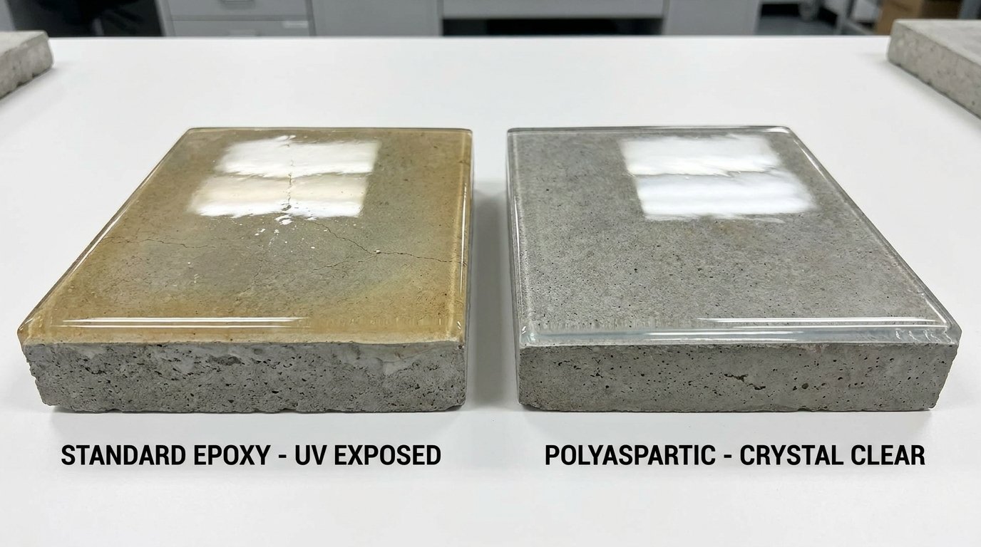 Polyaspartic vs Epoxy Floor Coating: Which Is Best for Treasure Coast Garages?