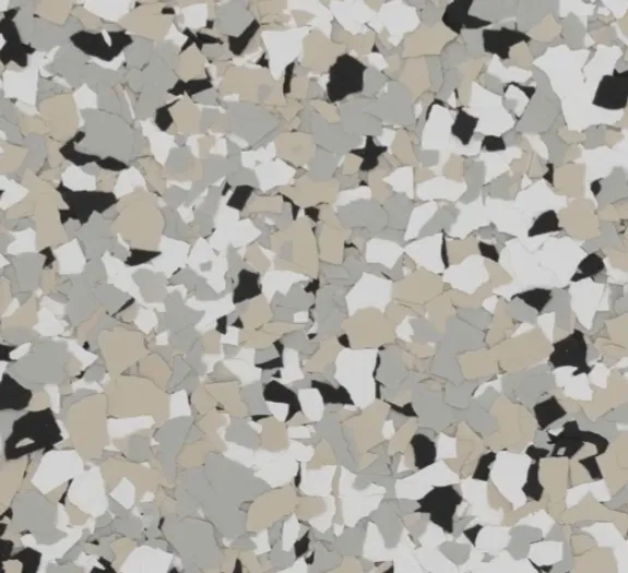 Cabin Fever flake epoxy color sample