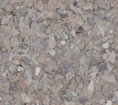 Pumice flake epoxy color sample