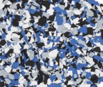 Orbit Pile flake epoxy color sample