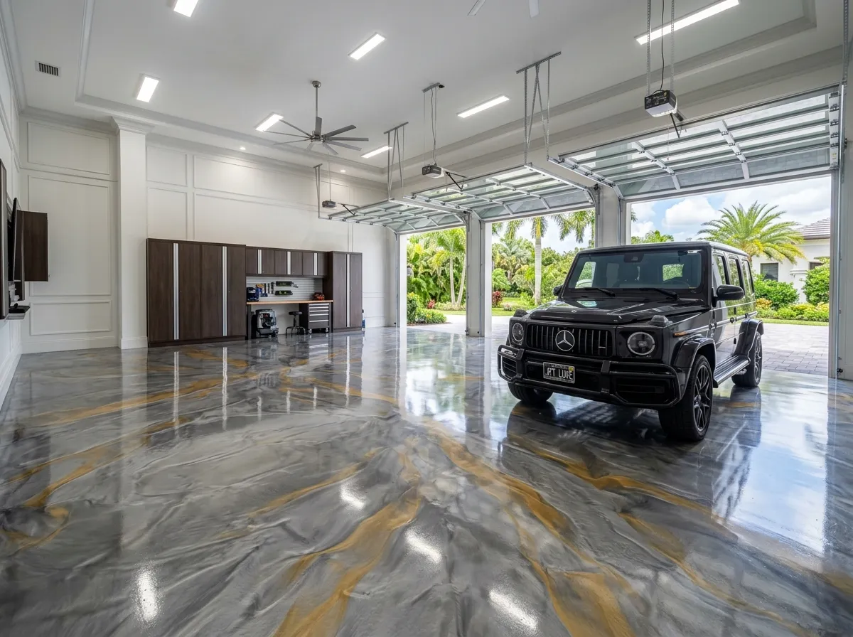 Premium epoxy floor coating by JC Epoxy Coatings
