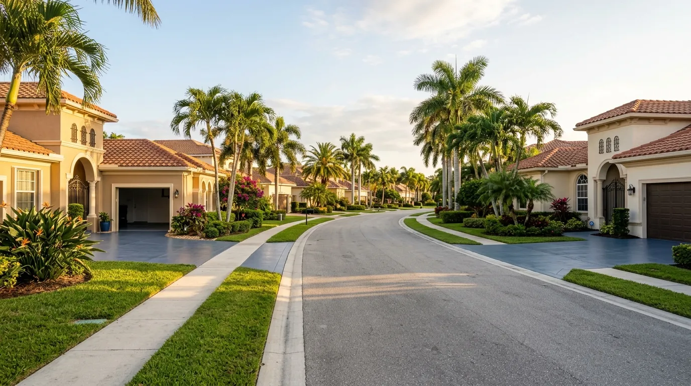 Epoxy flooring service area in Stuart, Florida